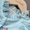 Mädchenkleider Bär Leader Girls Prinzessin Kleider New Fashion Baby Girl Summer Akel und Kostüme Kinder Rüschen süße Kleidung Fancy Suits 3-7y Y240415