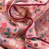 Sängkläder set kawaii blommor set färgglad modern design för flickor sovrum colchones de cama fyrdel dräkt bd50cj