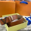 Designer Herren echter Ledergürtel Big Buckle Luxurys Männer Frauen hochwertige Bundesbund -Herren Modegürtel Breite 38 mm mit Kisten Urlaubsgeburtstag Geschenke