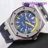 Highend AP Wrist Watch Royal Oak Series 15710ST OO Precision Steel 42mm Gauge Automatique mécanique montre A027CA.01 / Face bleu