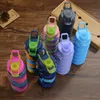 500 ml Creative Silicone pliant Water Cup Outdoor Portable Water Bottle Sports de grande capacité Portable Water Bottle 240409