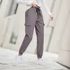 Pantalones para mujeres Mujeres para mujeres Sports Folle de chándal de yoga Fitness Cargo de cintura alta Jogging Pantalones de Mujer