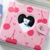 Photocards Binder de 3 pouces POCHES PHOTO PHOTURE AVEC COURNE LOVE COEUR MODÈLE DE FLORAGE KPOP Binder Photocard Holder Album Instax Mini Mini