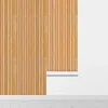 Fonds d'écran natifs en bois simulé papier peint de papier peint chic décoration de maison en bois et en papier carton réfrigérateurs autocollants