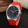 Mens Watch Designer Quartz Prx Movement Watches rostfritt stål remvattentäta safirklockor högkvalitativa klockor gåva