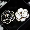 Pins Brooches Korean High Quality Luxury Camellia Big Flower Brooch Pins Woman Boutonniere Gift Jewelry7038008