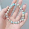 Instagram Новый китайский стиль 6 мм8 мм Shoushan Stone Crystal Single Loop мужская и женская пара браслеты ювелирные изделия