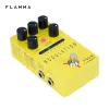 Kable Flamma FS05 Pedal Pedal Stereo Digital Guitar Effects Pedal z 11 efektami modulacji i 7 wstępnie ustawieni