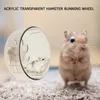 Cat dragers hamster rennende wielen transparant wiel jogging loopband stille kleine huisdieren benodigdheden 2024