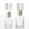 Storage Bottles YUXI Bayonet Perfume Glass Bottle 30ml 50ml Transparent Empty Laboratory Spray Anodized Cover