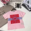 Peuter Designer Designer Kleding Baby Kinderen Kort Mouw T-tops Babyjongens Meisjes Mode brief T-shirts Casual Letter Gedrukte kleding T-shirts Kinderkleding