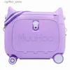 Sacos de fraldas Muuhoo Moving Mommy Bag Travel Case pode ser montado movido de embarque de 20 polegadas para a bagagem infantil L410