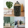 Świecane uchwyty Y8AB Uchwyt Bożego Narodzenia wiszący ptak metal lantern tealight Centerpieces Candlestick na stół przyjęcie weselne w pomieszczeniu