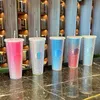 Durian Stround Tumblers 24 унции холодные водные чашки выпить бутылки с помощью cepper 710 мл с крышками пластиковые кофейные термины Diamond Starry с шипами