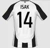 Bruno G. Koszulki piłkarskie 2023 2024 Wilson Saint New Castles Maximin Newcasts Isak Unites Football Shirt Home Away Away Fan Player Wersja dla dzieci Zestaw dla dzieci 24 25 25 25