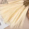 Decorative Flowers 56.5CM 5PCS Fluffy Pampas Grass Decor Flower Fake Plant Reed Simulated Wedding Party Home Decoration Artificial