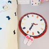 Tapijten Tuft Clock Living Room Tapijt Soft Fluffy Kids Playmat Slaapkamer Tapijtvloer Antikist Kussen Mat Aesthetisch huis Kinderdagverlichting Decor