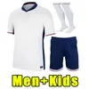 2024 2025 Jerseys de football Kane Sterling 24 25 Rashford Sancho Grealish Mount Saka Football Shirt Hommes Kits Kits Englands Foden Uniforms Gardien de but à la maison