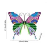 Garden Decorations Butterfly Wall Decoration Wrought Art Sculpture Decor Outdoor Ornament Hanging Decorative Pendant