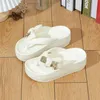 Slippers Green Platform Flip flop