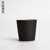 Cups Saucers Retro Coarse Pottery Straight Cup Japanese Style Ceramic Teacup Tea Set Master Single