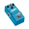 Guitar Rowin LN321 Blues Pedal Pedal Wide Range Frequency Resposta Blues Estilo Overdrive Effect Pedal para acessórios de guitarra