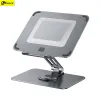 Pads TOURACE Cooling Laptop Stand Semiconductor Cooler Board Base Aluminium 360° Rotation Adjustable Support Notebook Tablet Holder