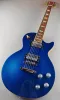 Guitare High Quality Guitar Guitar Blue Flash Mahogany Body Bodywood Importation Importée de peinture respectueuse de l'environnement Guitare S