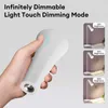 Table Lamps Rechargeable Touch Desk Lamp Portable Camping Light Wall 3 Color Dimming Eye Protection Reading Night