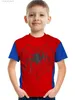 T-shirty 2023 Spider Car Animal T Shirt Men Odzież 3D Druku