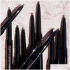 Mestrieri sopracciglia per il sopracciglia Makeup Skinny Brow Pencil Gold con pennello 5 colori Ebony/Medium/Misio/Dark/Cioccolato Delivery Delivery Health Health Beauty Eyes Otue2