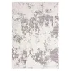 Tapis tapis moderne gris abstrait intérieur zone 5 'x 7'