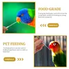 Outros pássaros suprimentos 9pcs Birds Feeding Tubes Feeder for Baby Parrot Hand Nursery