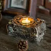 Luzes de chá dos porta -velas Stand estético decoração mini interior por atacado Antique Bougeoir Decoração de casa Sy50ch