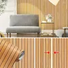 Papéis de parede nativos simulados paper de parede de grãos de madeira chique decoração de madeira casca de madeira e adesivos de gabinete de papel de papel de papel adesivos