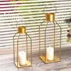 Candle Holders French Holder Wedding Centerpieces Metal Stand Home Decorations Drop