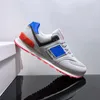 Designer Fashion Mens Trainers N574 Running Shoes B574 UNC 574 Rich Paul 574S Leon Dore White Navy Oak Leaf Green Orange Women Sneakers 36-45 N3