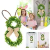 Decorative Flowers Cactus Door Hanger Wreath Indoor Decoration Outdoor Scene Festival Room Easter