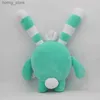 Plyschdockor 30 cm anime abby hatcher bozzly kanin plysch leksak figur leksak söt blå kanin fylld docka för födelsedagspresent y240415