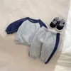 Clothing Sets Boys Sweatshirts Pants Kids Suits 2PCS/Set Cotton 2024 Lovable Spring Autumn Jogging Suit Teenagers Children