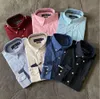 mens fashion cotton oxford textile raf long-sleeved shirt Slim Fit Casual Business Wear High Quality pure men 5522ess