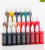 Yeni Varış 5 PCS Lot Kalıcı Dövme Mürekkep Mikro Pigment Renk 1207019