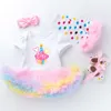 Nouveau produit Cartoon Cake, Princess Robe, Shoe and Sock Combination Set pour les bébés filles et les vêtements pour enfants