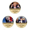 Trump 2024 Coin Commemorative Craft I039ll Be Back Save America Again Gold Metal Badge6781069