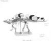 3D Puzzles Stegosaurus Skeleton 3D Metal Puzzle Model Kits Diy Laser Cut Puzzles Jigsaw Toy voor kinderen Y240415