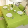 Tischtuch rein und frisch grün