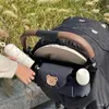 Luiertassen baby kinderwagen tas pram organisator cartoon fleshouder baby kinderwagen accessoires hangende caddy opbergzak mama tas l410