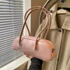 Umhängetaschen PU Classic Style Baguette Reißverschluss Einfach einfach vielseitige Handtaschen für Damen 2024 Hochwertige Mode