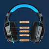 KOTION Cada fone de ouvido para jogos sem fio Bluetooth 5.0 fone de ouvido de jogo estéreo com luz LED de microfone para computadores PC Gamer 240314