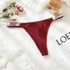 6 Pcs Women Panties Shiny Rhinestone Sexy Lingerie Women Low Rise Nylon Female Underwear Secret G-string Neon Color Women Thong 240401